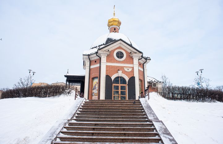 Зимние виды города Щелково