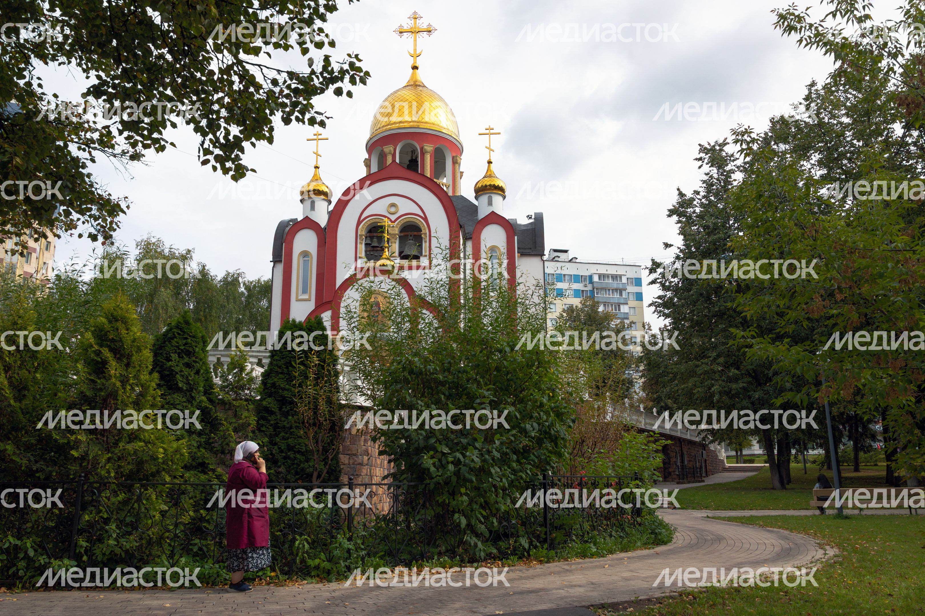 Храм Георгия Победоносца на Советском проспекте в городе Видное Ленинского округа Храм Георгия Победоносца на Советском проспекте в городе Видное Ленинского округа