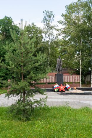 Одинцово. Мемориал погибшим в Великой Отечественной войне. Вечный огонь