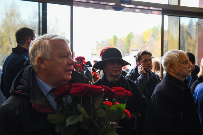 Церемония прощания с космонавтом Алексеем Леоновым в Подмосковье