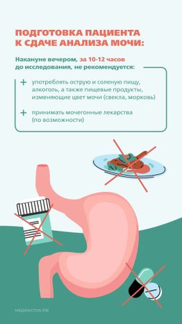 Подготовка к исследованию мочи Вертикаль 03
