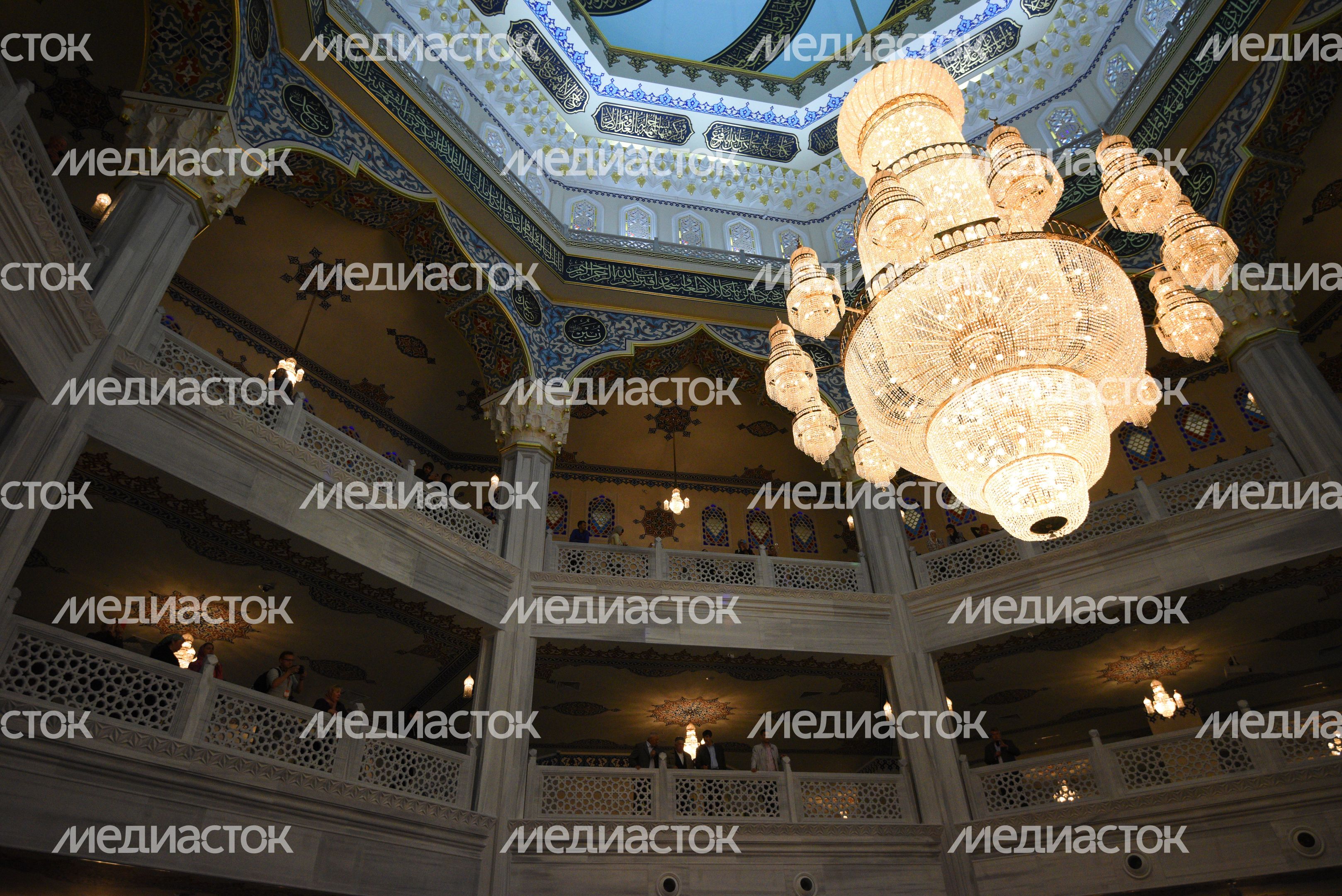 Открытие Соборной мечети после реконструкции в Москве