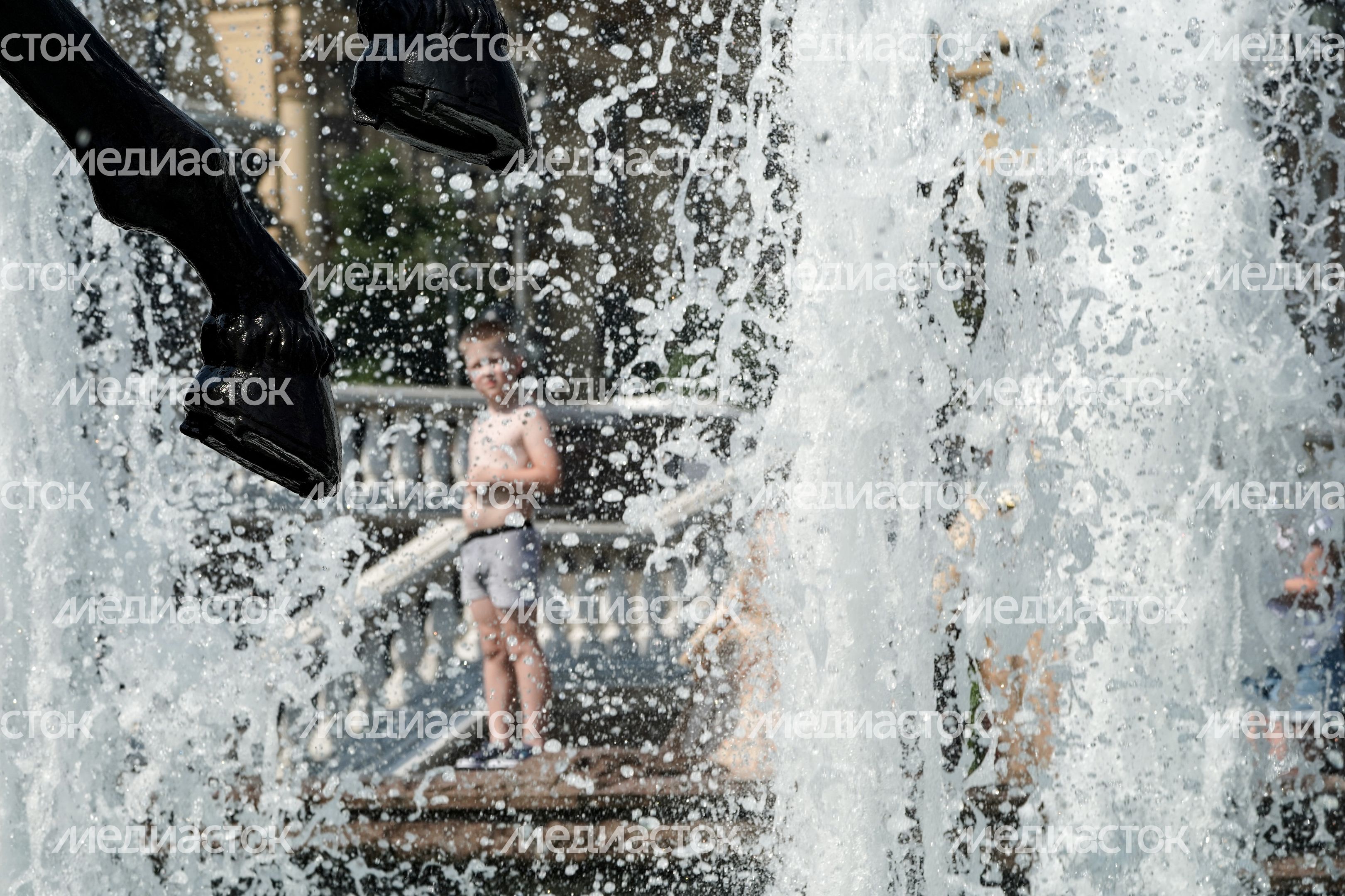 Аномальная жара в Москве