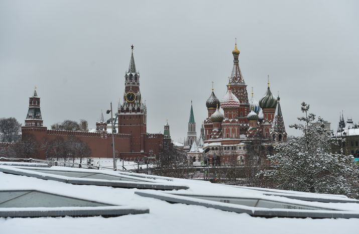 Снежная погода в Москве