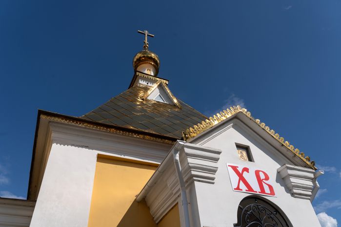 Церковь иконы Божией Матери Всех скорбящих Радость в селе Ильинское Красногорского района