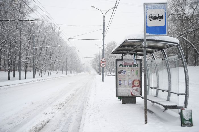 Рекордный снегопад в Москве и Подмосковье