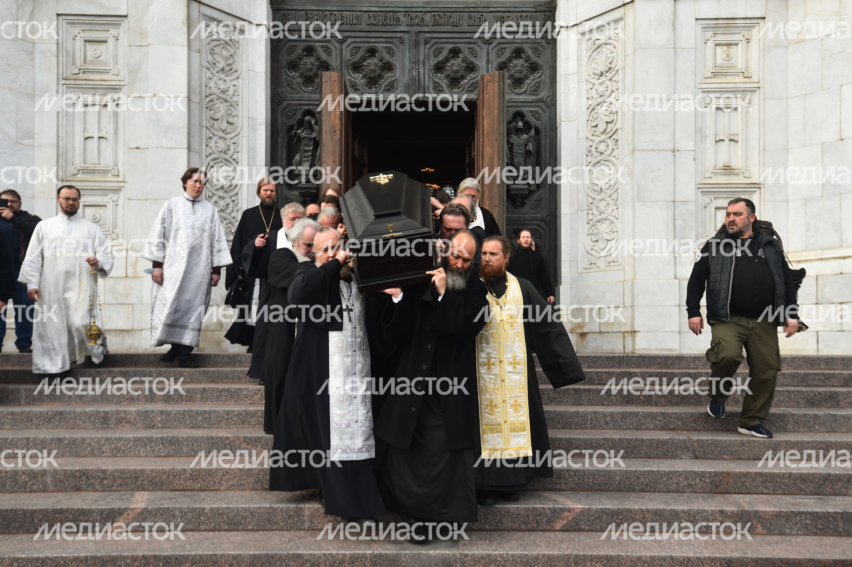 Отпевание протоиерея Димитрия Смирнова