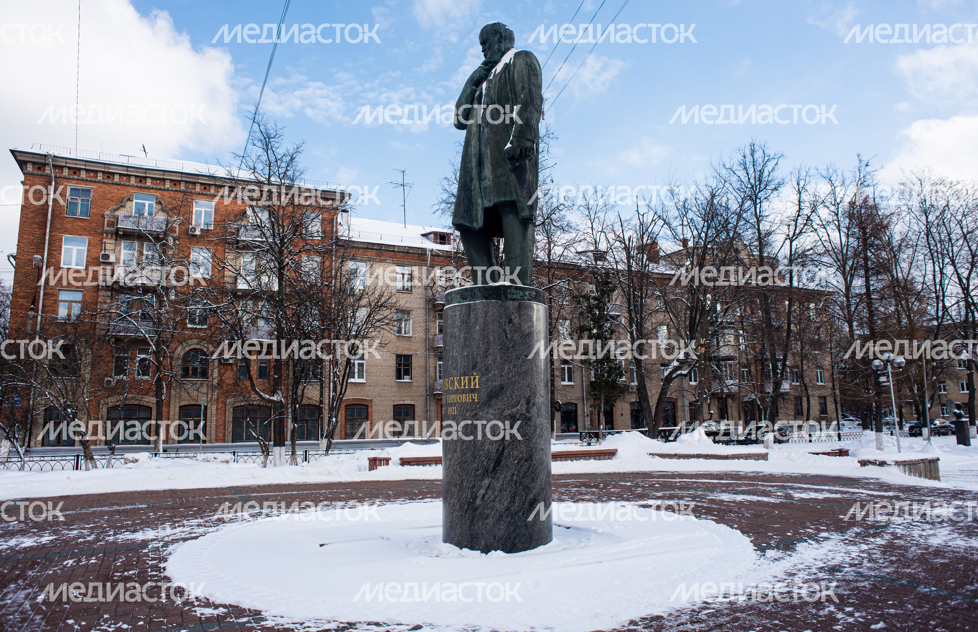 Зимние виды города Жуковский