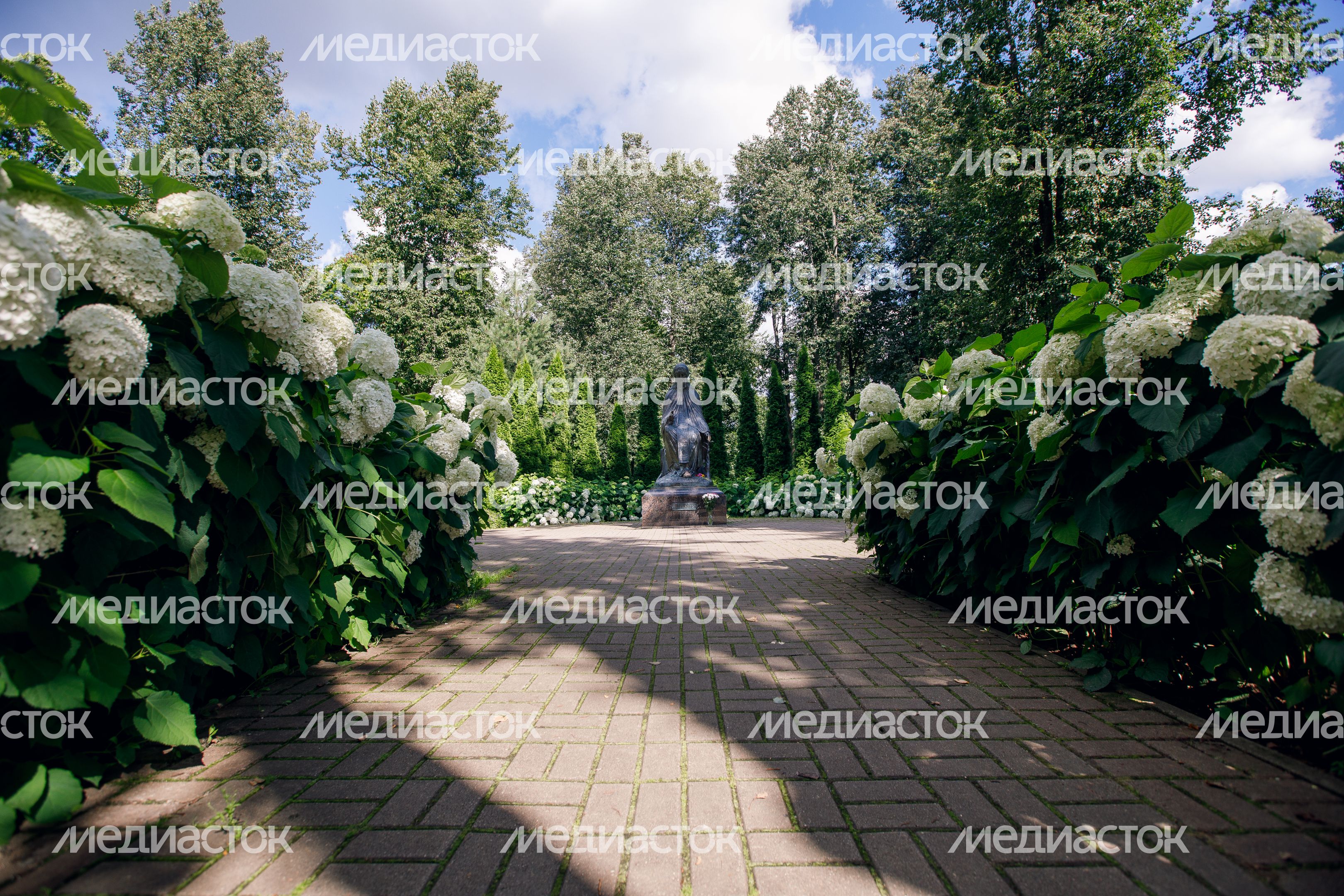 Звенигород. Памятник преподобному Савве Сторожевскому Звенигород. Памятник преподобному Савве Сторожевскому