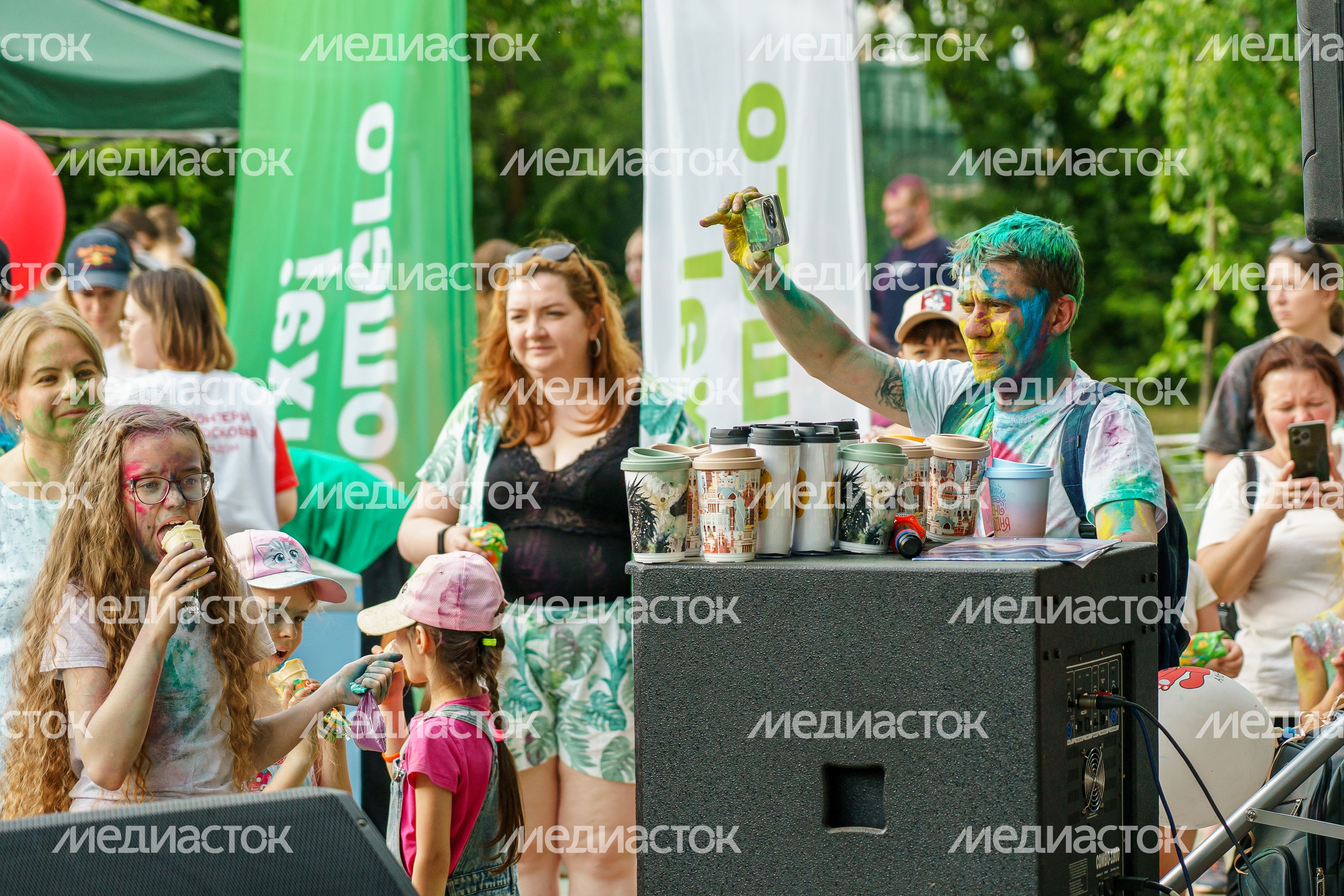 День защиты детей в Центральном парке культуры и отдыха в Люберцах