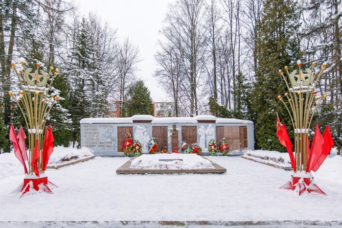 Парк «Фабричный» в Дедовске в округе Истра