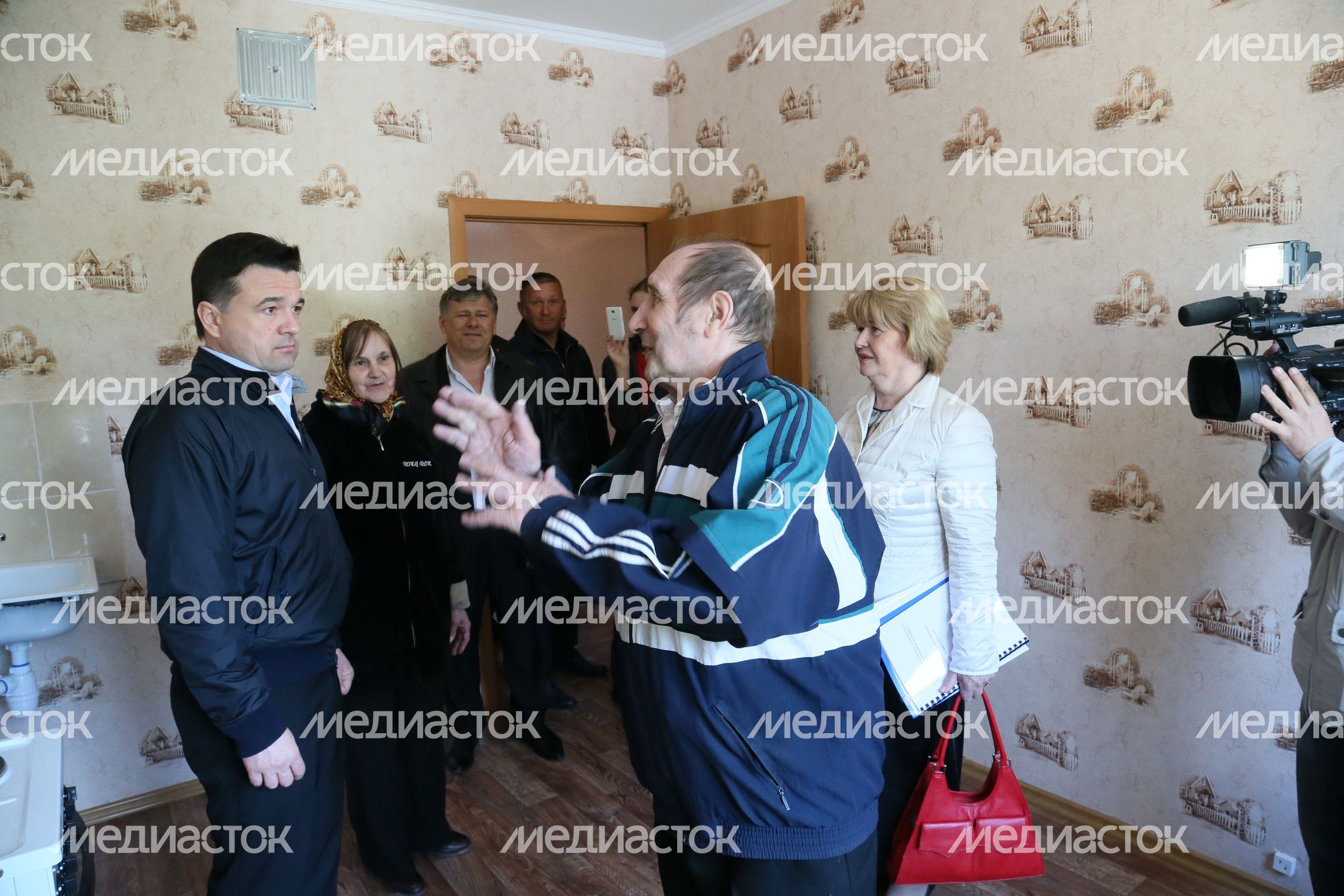 А. Воробьев посетил с рабочим визитом Лобню