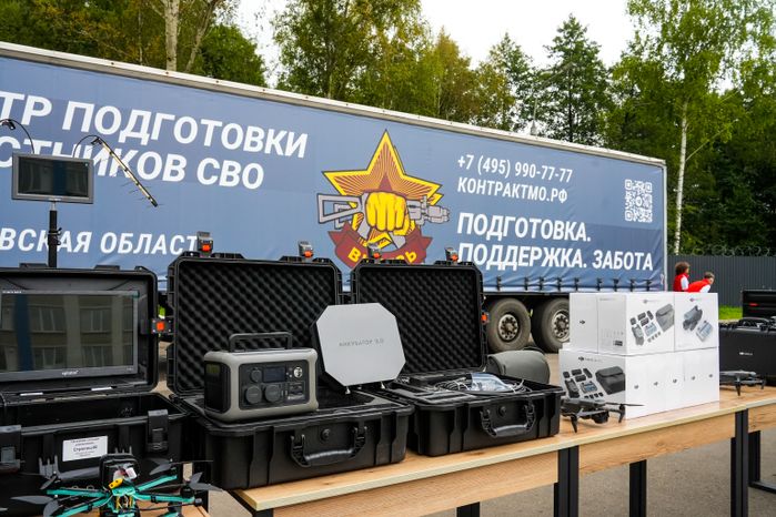 От центра «Витязь» на фронт была отправлена очередная фура