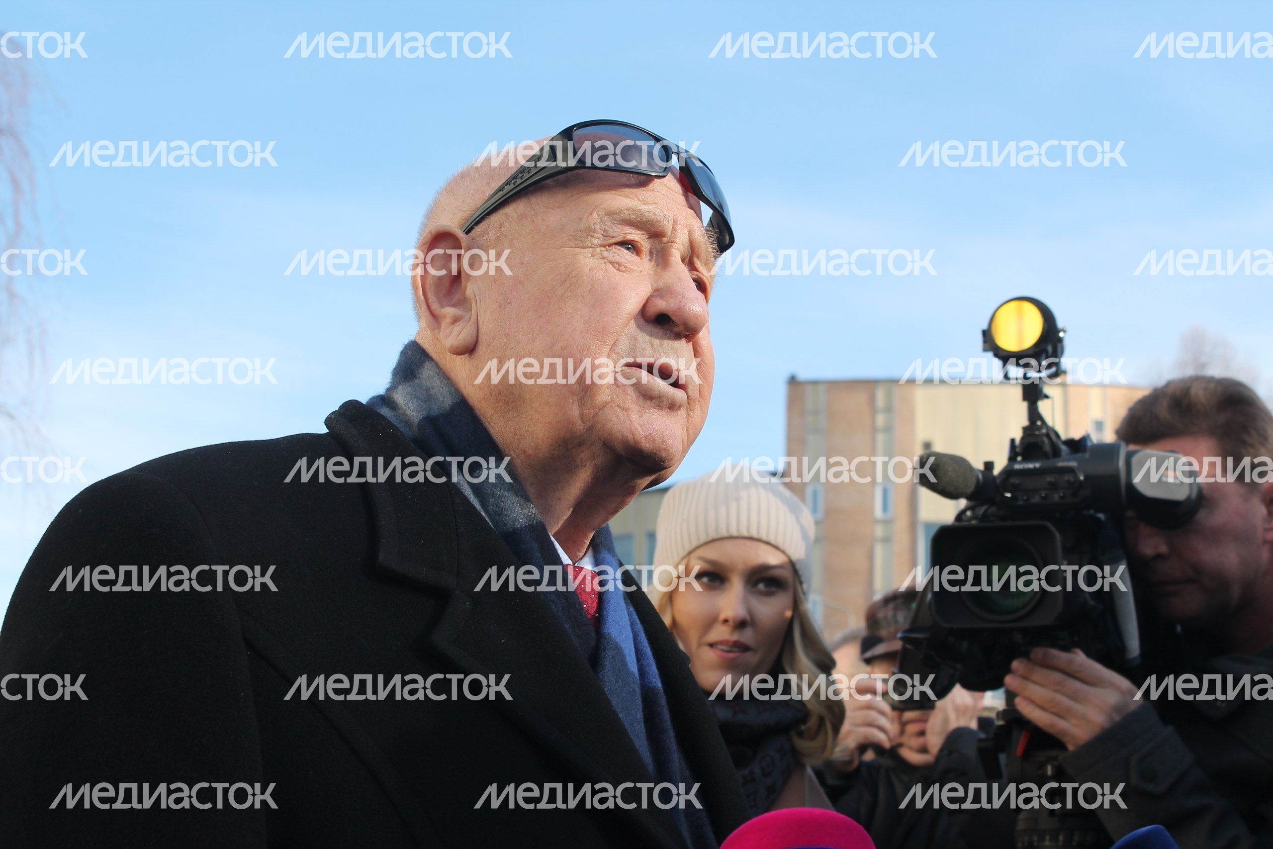 Закладка памятного камня в Звездном городке