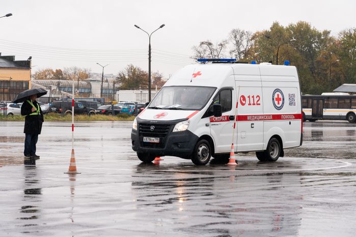 Подольск. Конкурс «Лучший водитель скорой помощи»