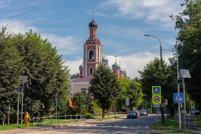Летние виды города Серпухов