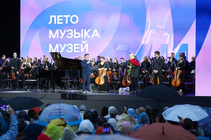 Андрей Воробьев выступил на закрытии IX фестиваля "Лето. Музыка. Музей" в "Новом Иерусалиме"