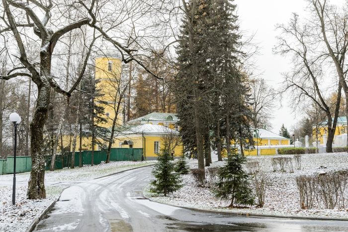 Усадьба «Горки Ленинские». Усадьба и хозяйственный двор