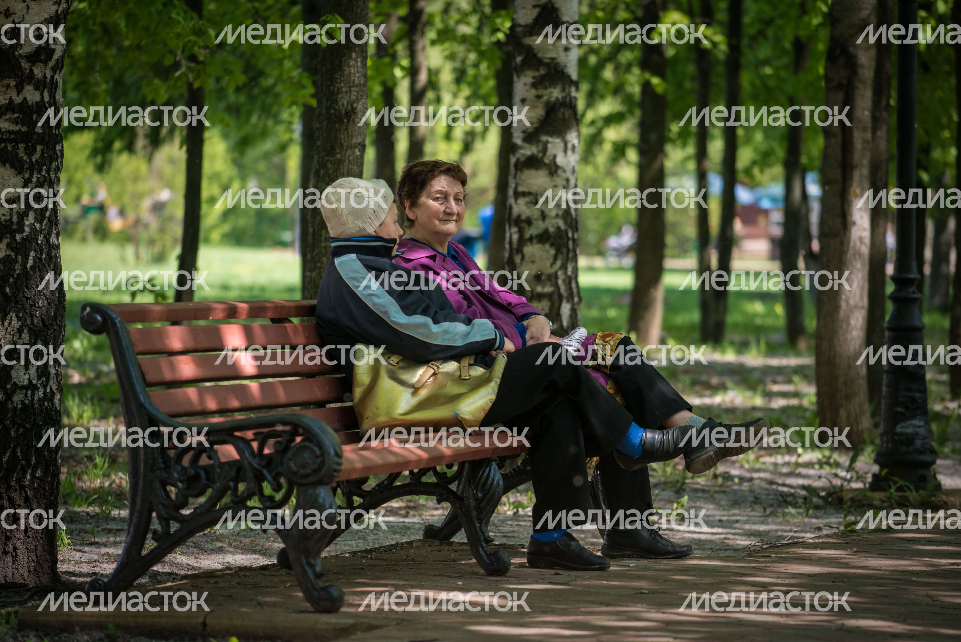 Городской парк в Долгопрудном