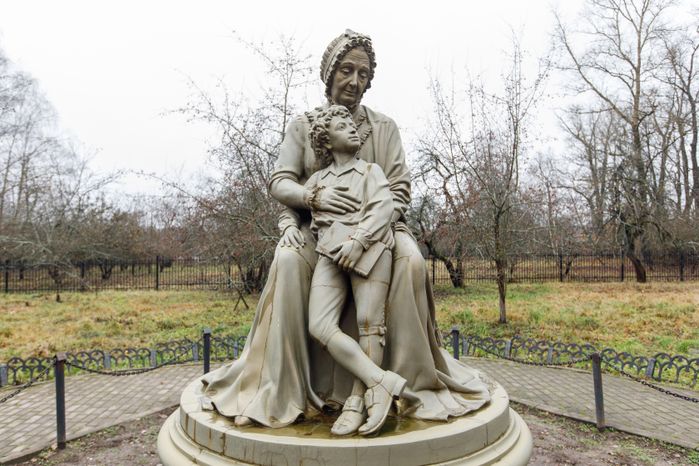 Одинцово. Музей-заповедник А.С. Пушкина, усадьба Захарово. Зима