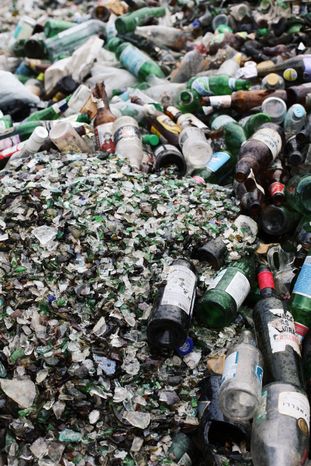 Переработка стекла на ООО «Элемент Ресайклинг»