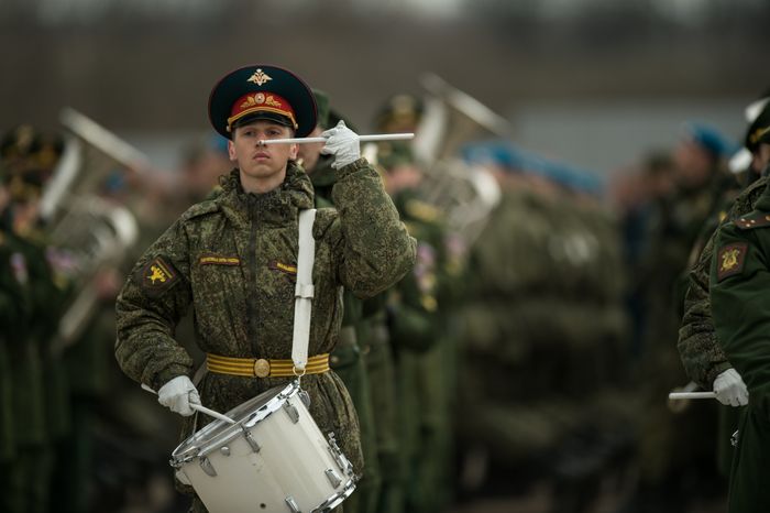 Репетиция Парада Победы в Алабино