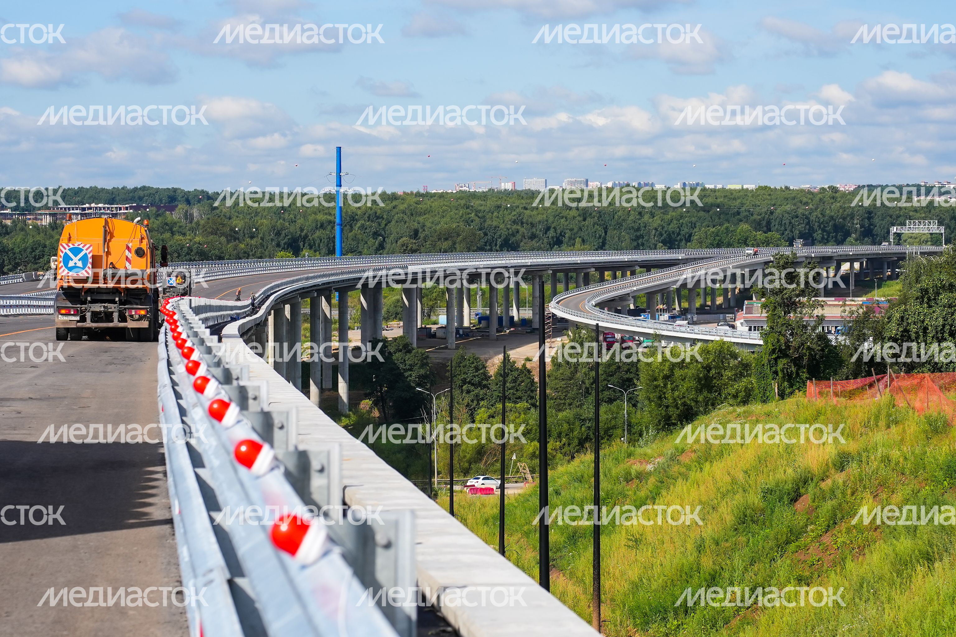 Открытие предпоследнего участка Южно-Лыткаринской автодороги