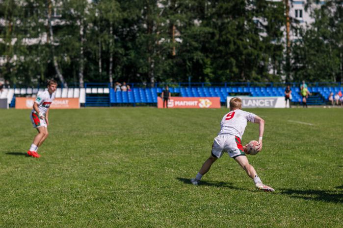 Победа "ВВА-Подмосковье-м" в чемпионате молодежных команд по регби в Монино