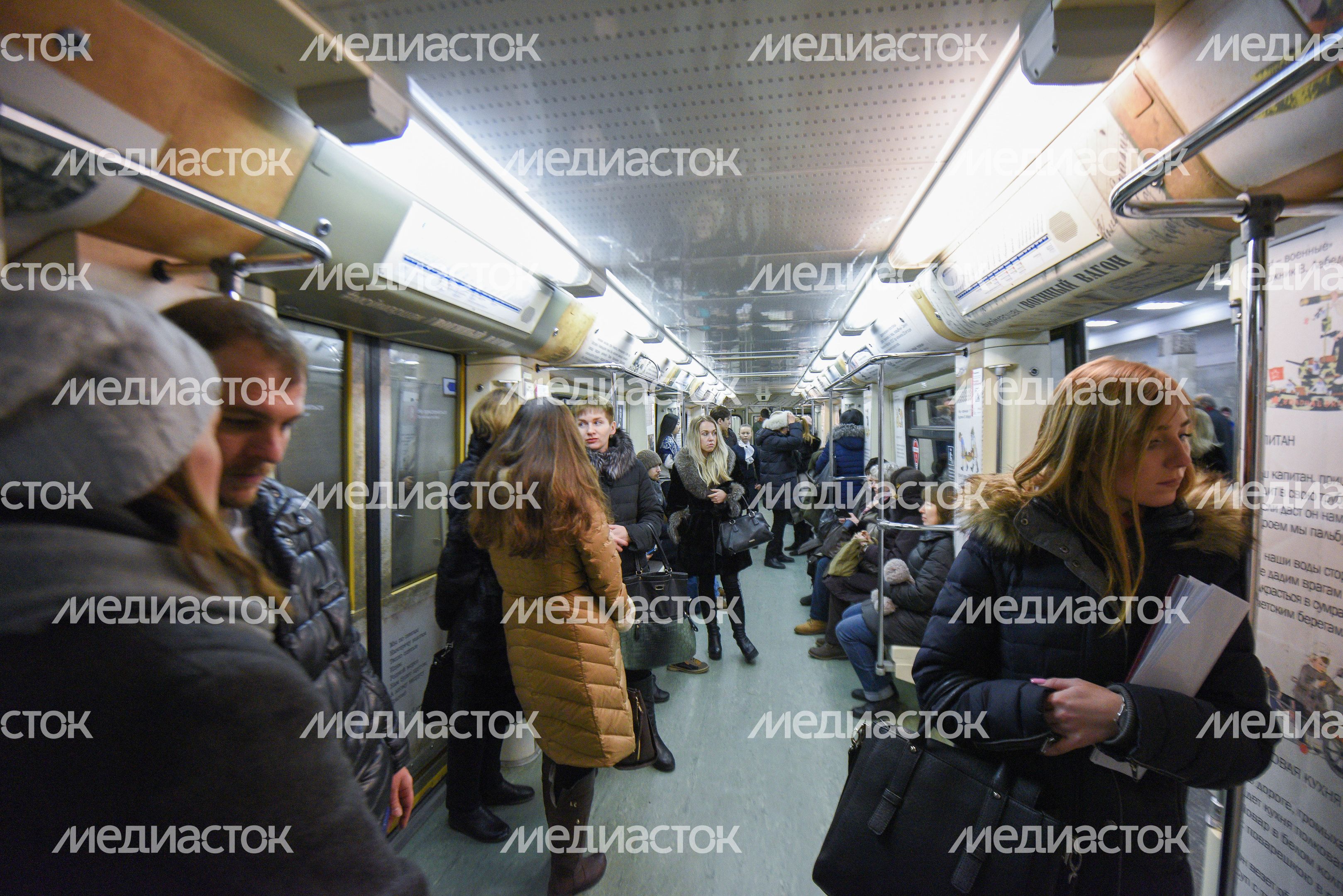 Запуск нового тематического поезда «Мой Маршак» в метро Москвы, 2 часть
