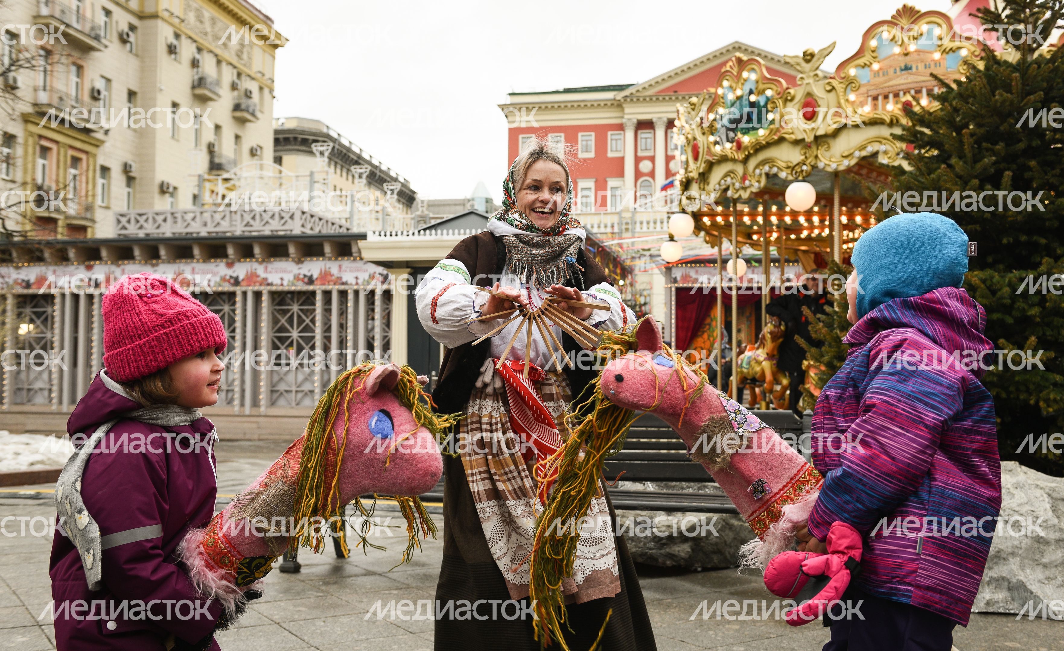 Открытие фестиваля «Московская Масленица»
