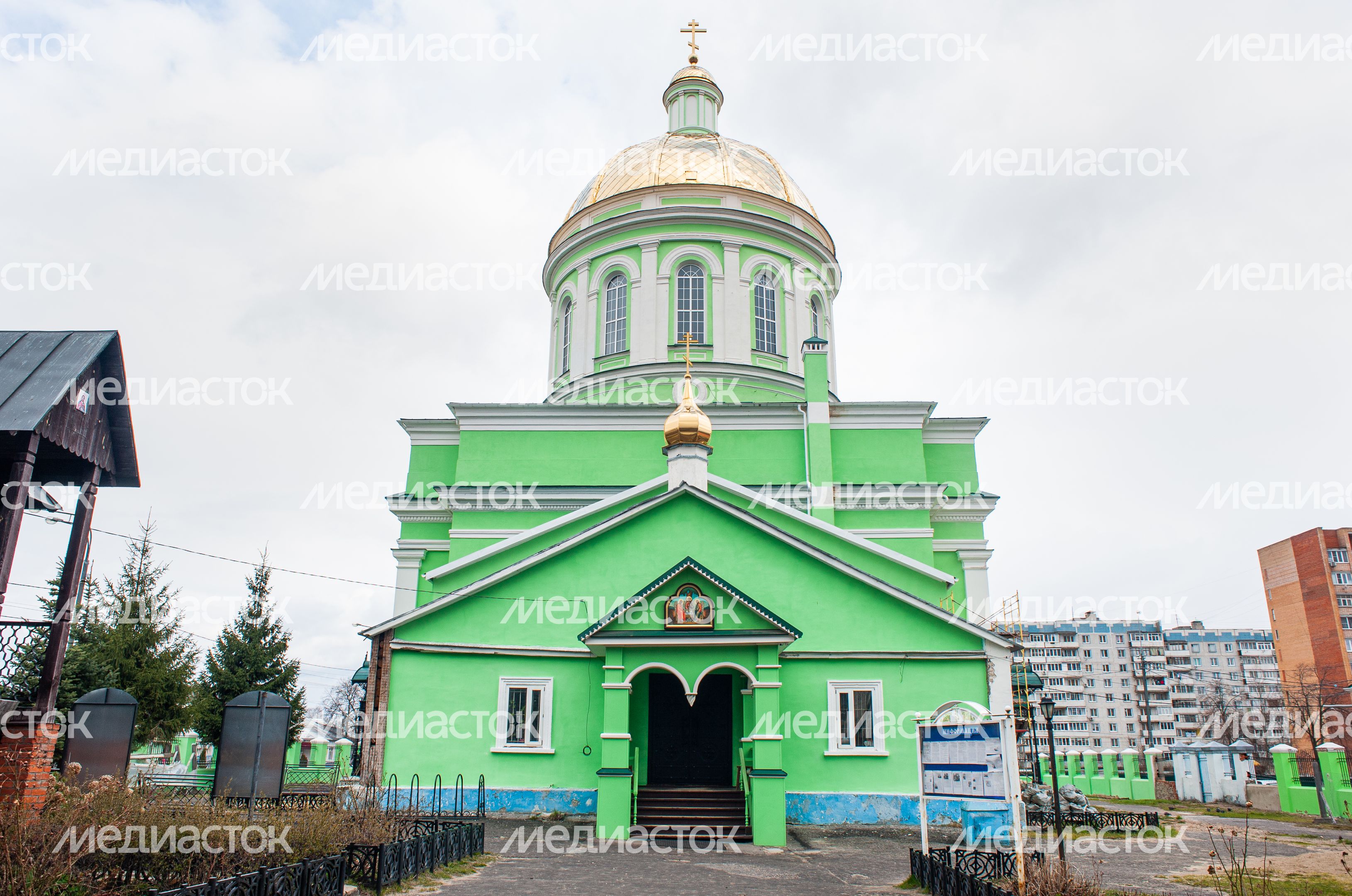 Весенние виды города Озёры