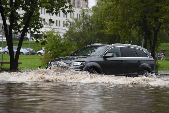 Затопление в Москве