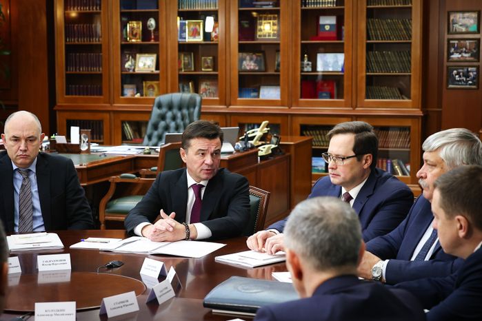 Ильдар Габдрахманов на совещании Губернатора Московской области с правоохранительным блоком