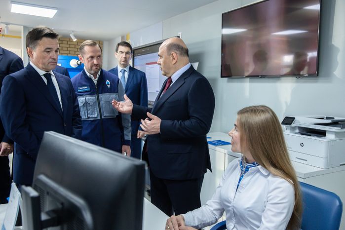 Встреча Губернатора Андрея Воробьева и Председателя Правительства РФ Михаила Мишустина