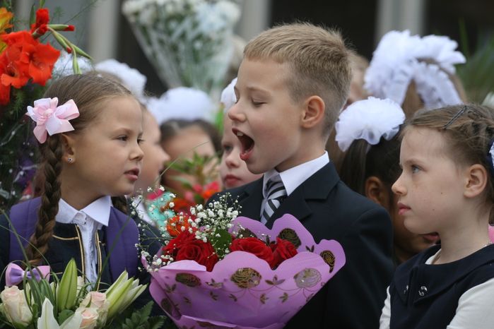 День знаний в школе №12 в Жуковском