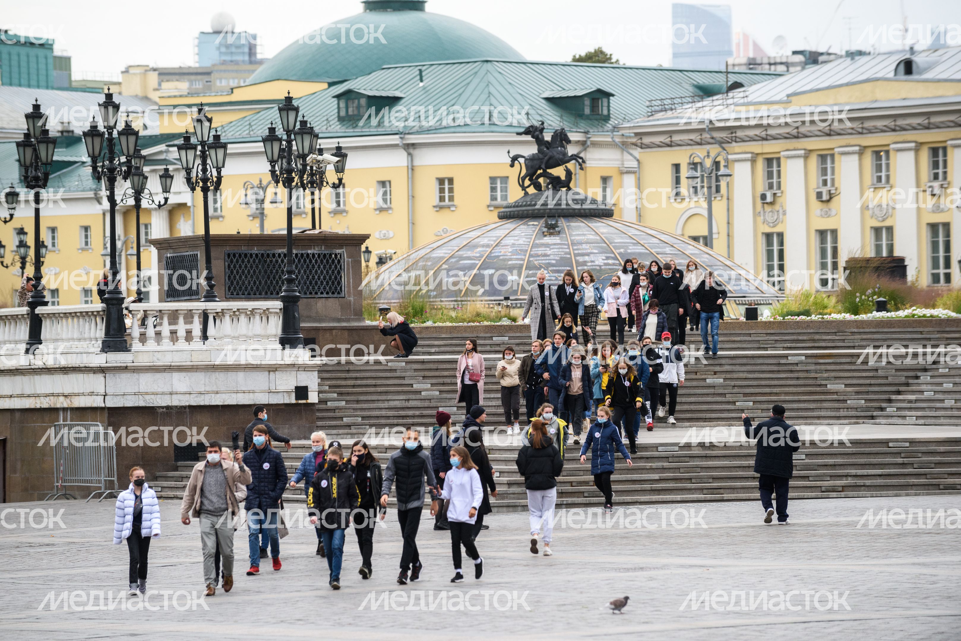 Масочный режим в Москве