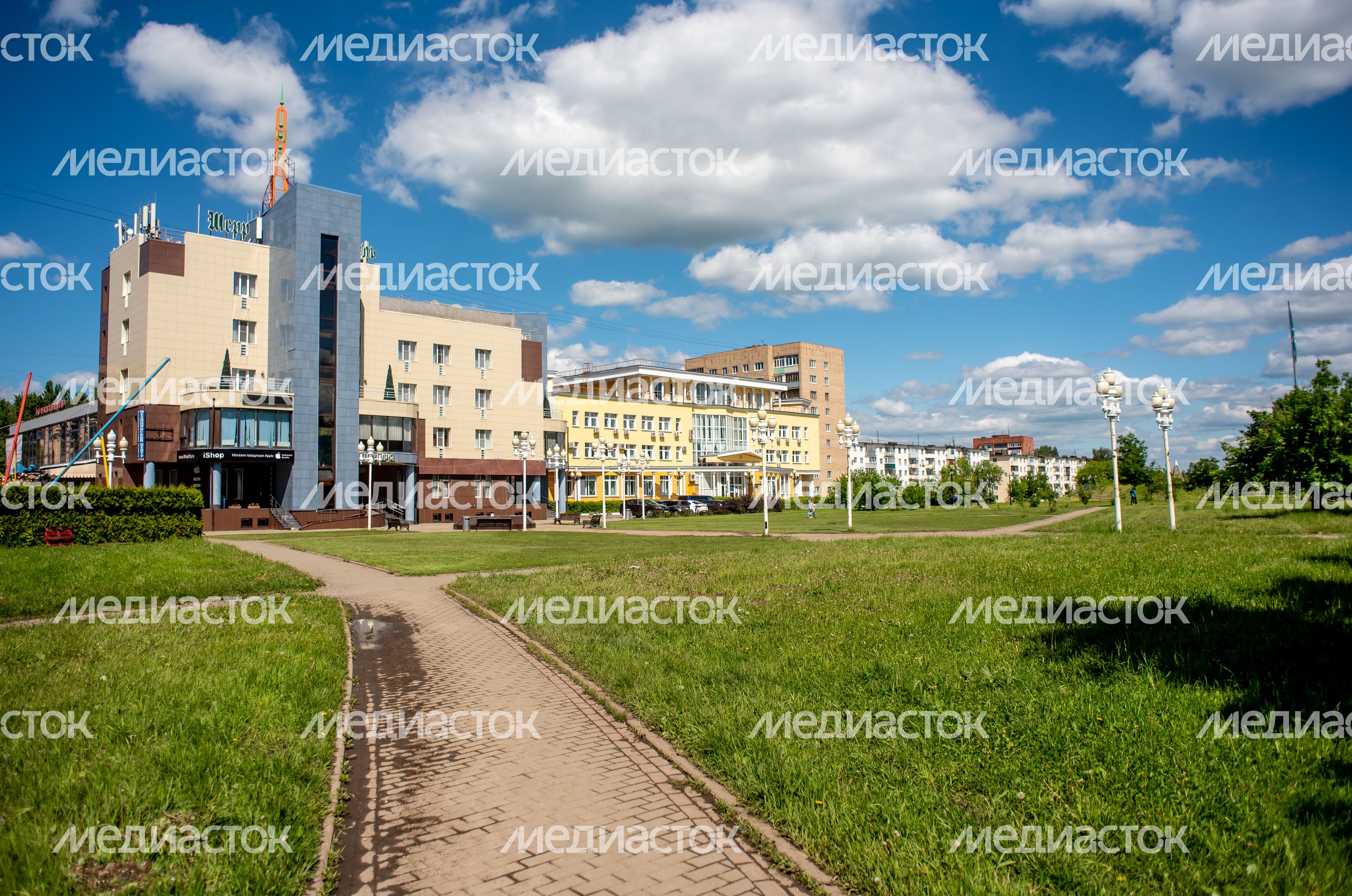 Летние виды города Ступино