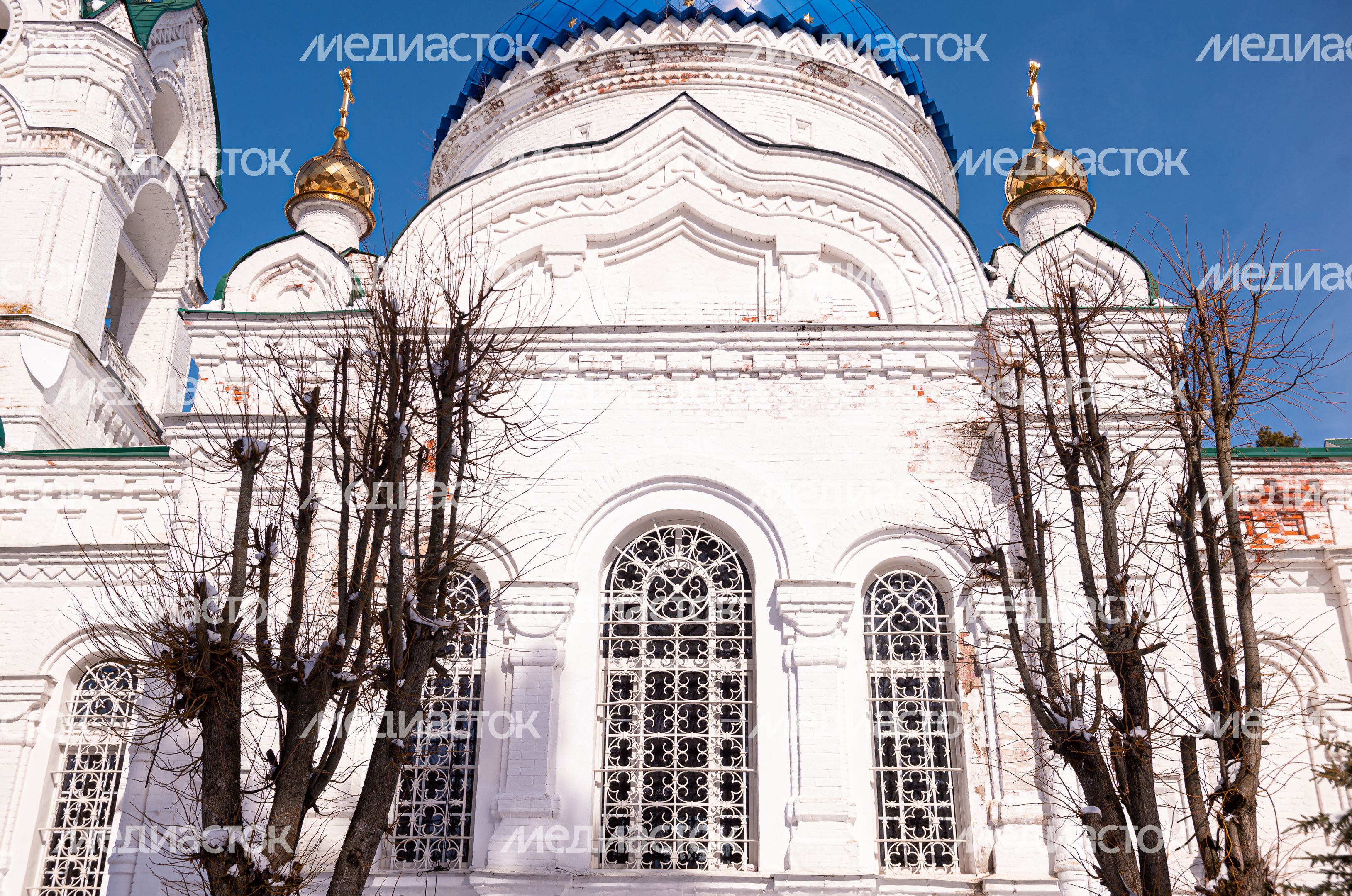 Зимние виды Храма Живоначальной Троицы в Истре Зимние виды Храма Живоначальной Троицы в Истре