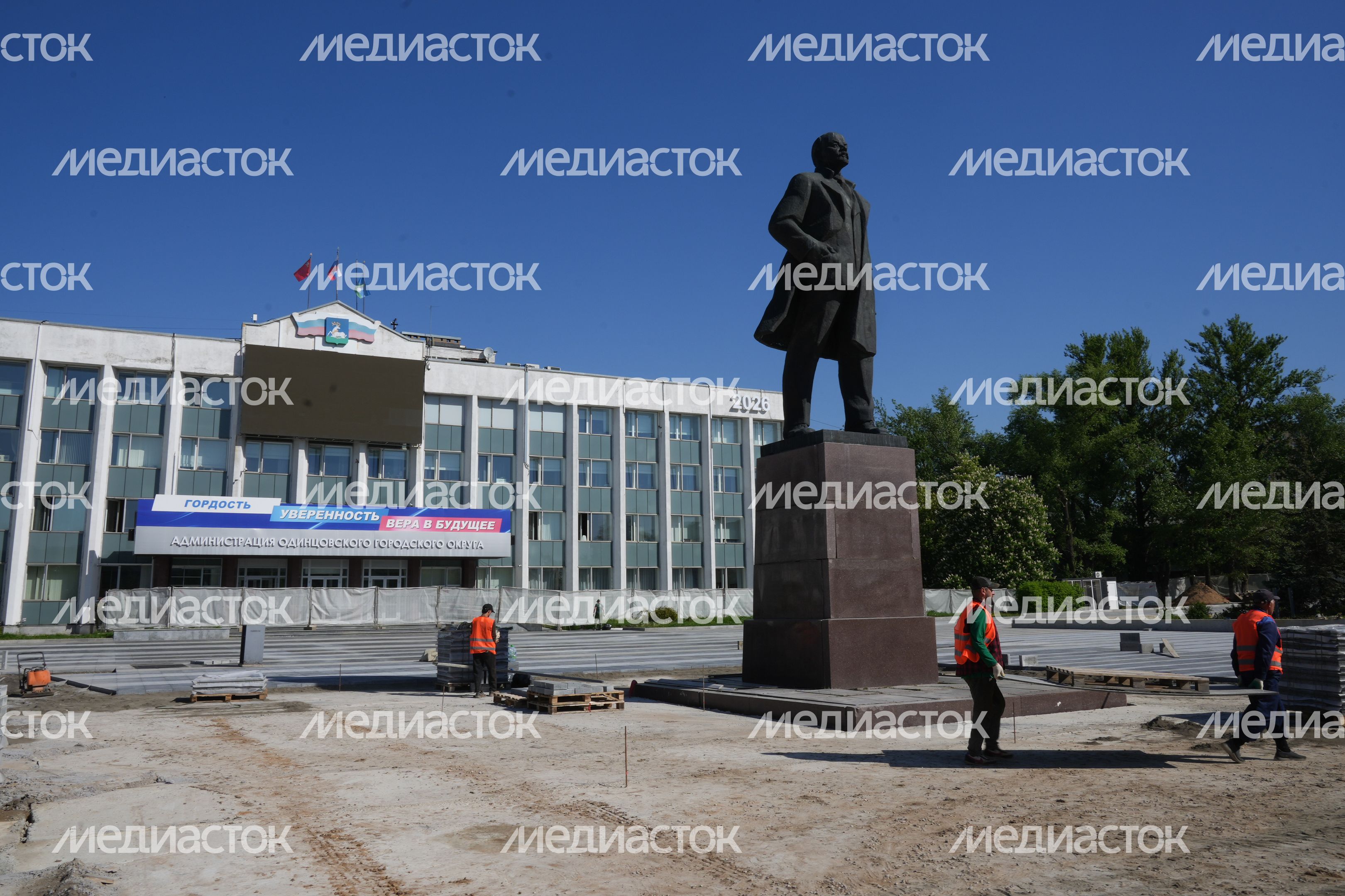В Одинцове завершается масштабная реконструкция Центральной площади В Одинцове завершается масштабная реконструкция Центральной площади