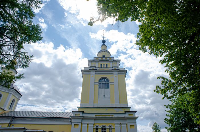 Весенние виды города Руза