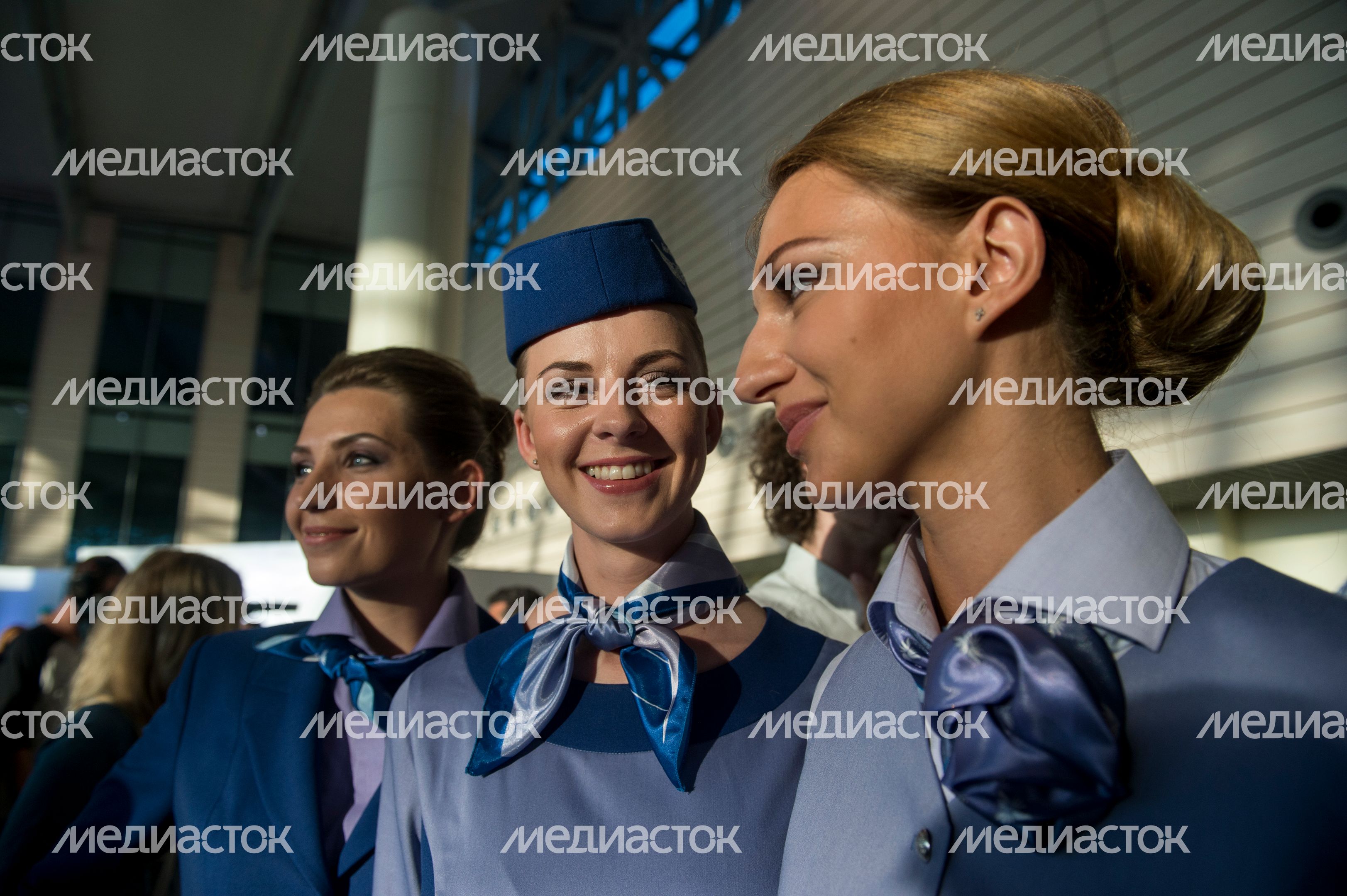 Показ авиационной моды в аэропорту «Домодедово» Показ авиационной моды в аэропорту «Домодедово»