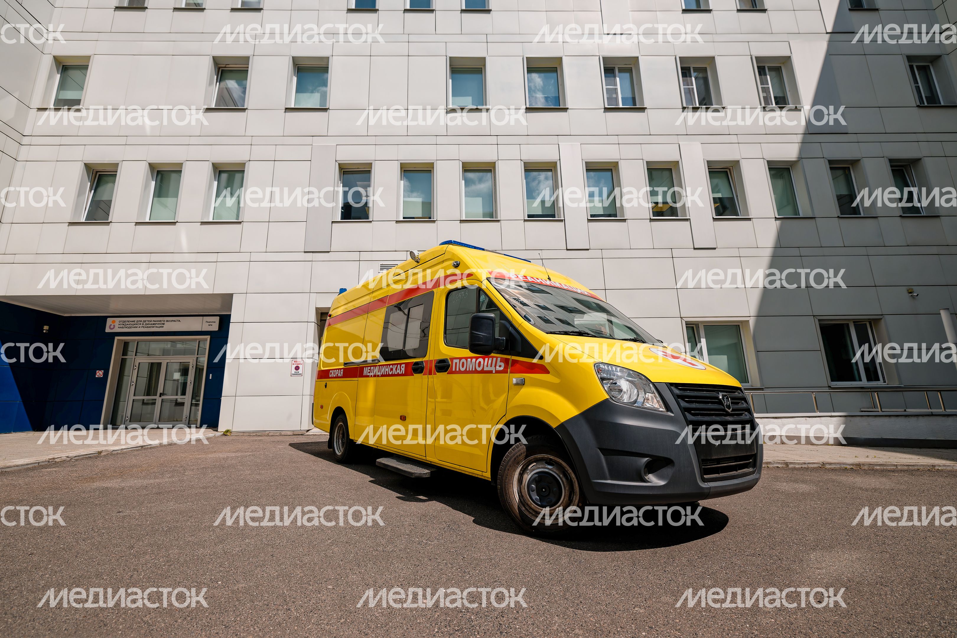 Новый реанимобиль в Коломенском перинатальном центре