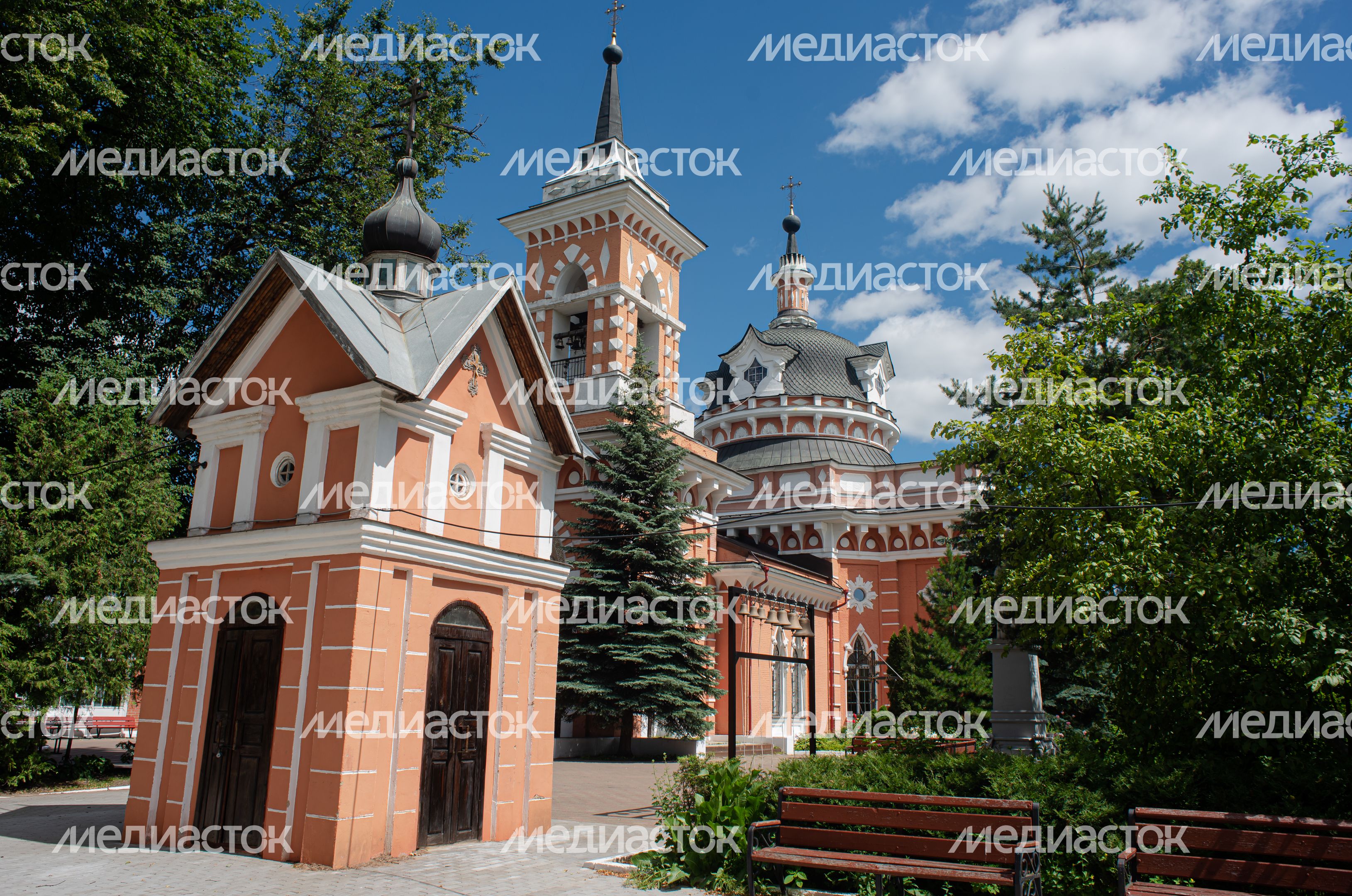 Летние виды города Ивантеевка