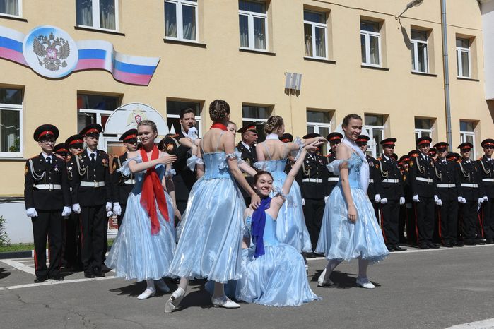 Последний звонок в Московском президентском кадетском училище имени М.А. Шолохова, 1 часть