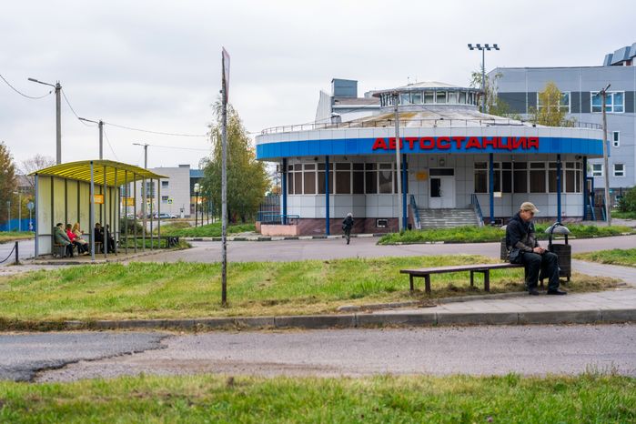 Пущино. Виды осеннего города