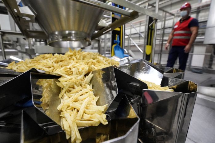 Производство чипсов Lay’s на заводе PepsiCo в Кашире