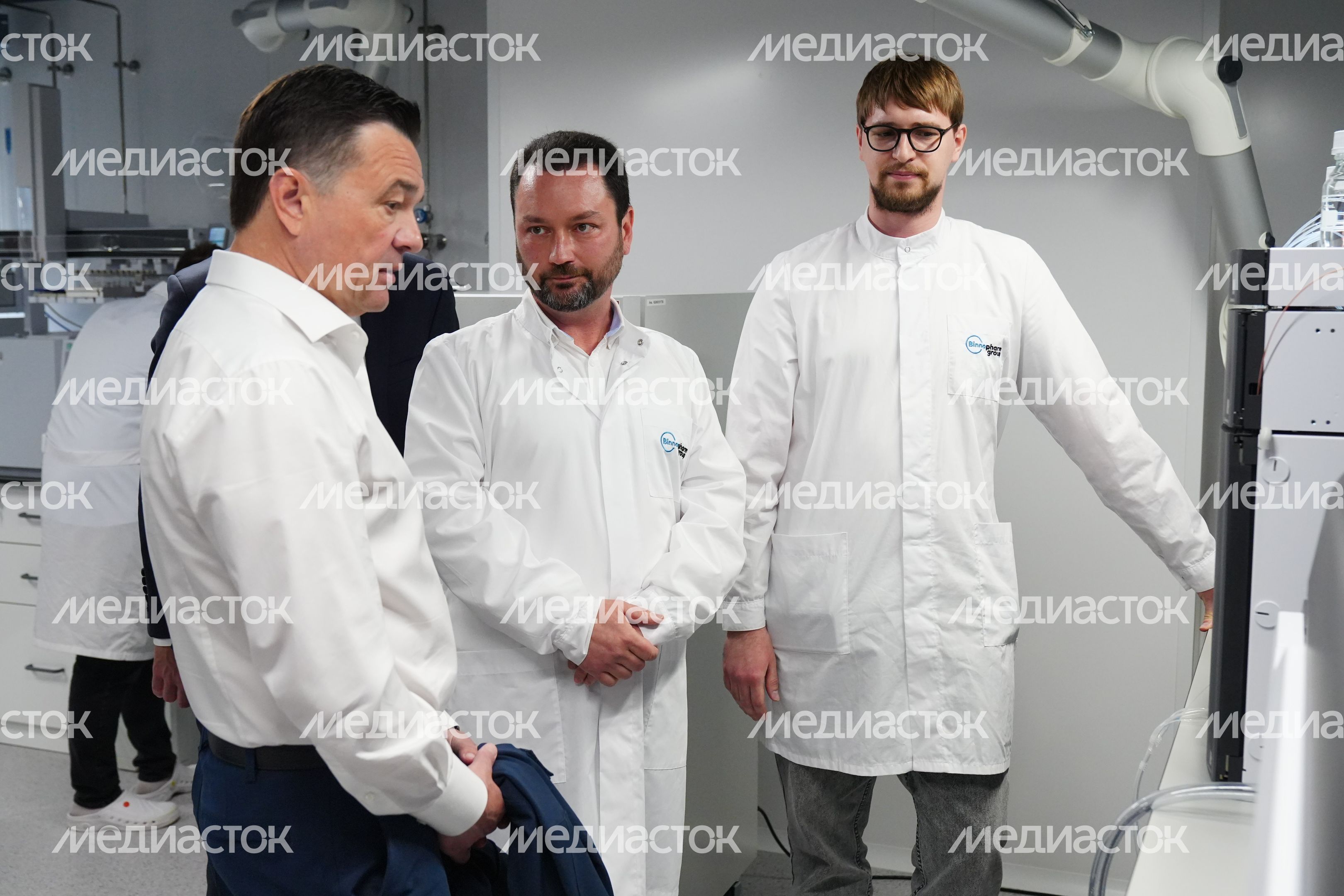Губернатору представили проект развития R&D-Центра фармкомпании «Биннофарм Групп» в Красногорске