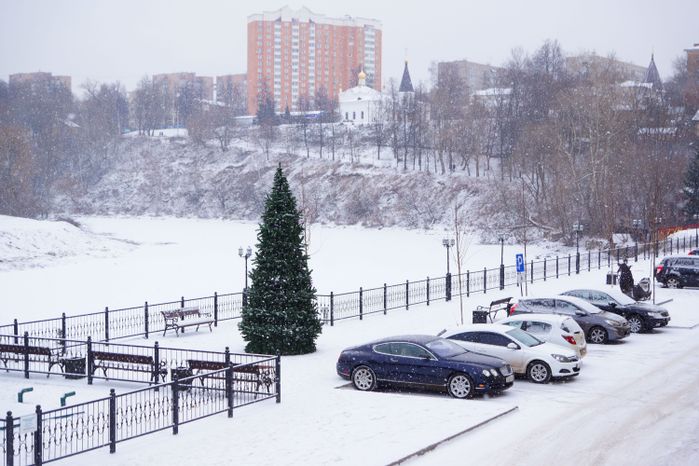 Снег в Подольске