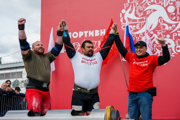 Богатыри на международной выставке-форуме "Россия"
