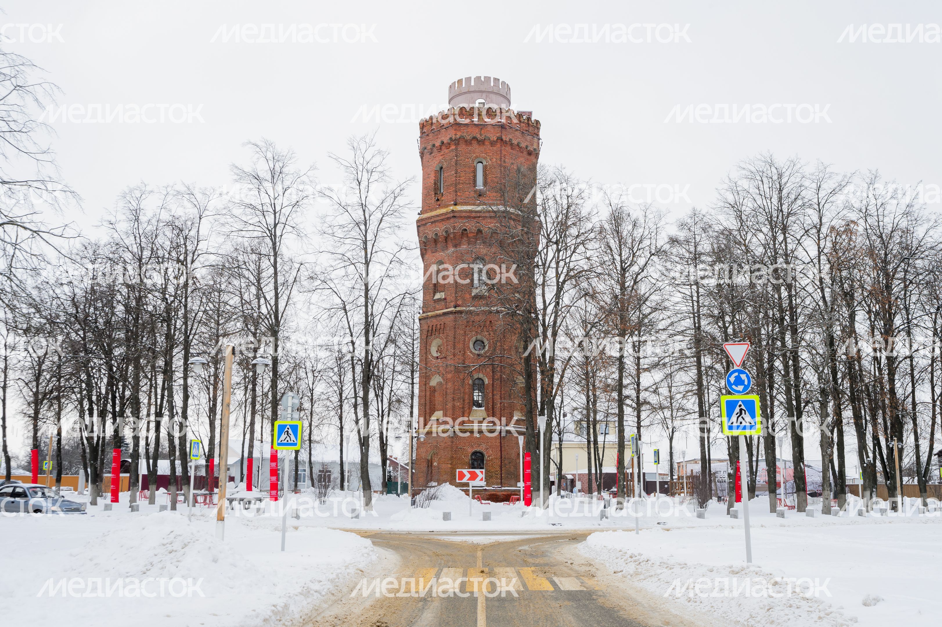 Зарайск. Виды города. Зима Зарайск. Виды города. Зима